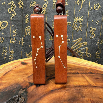 Consecrated Jujube wood Ziwei taboo Taiji Talisman